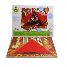 PBS 3-Layer Puzzle Explore Camping,  Pack of 1